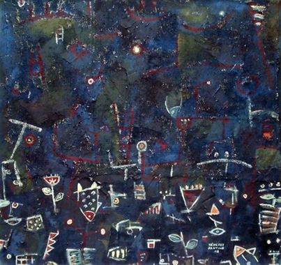 Azul noche. Horacio Sanchez Fantino.